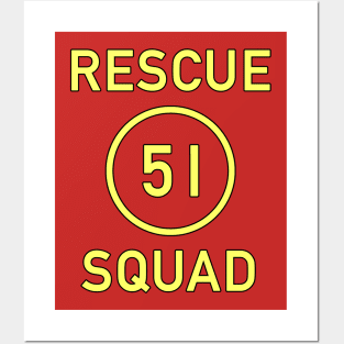 Rescue 51 Posters and Art